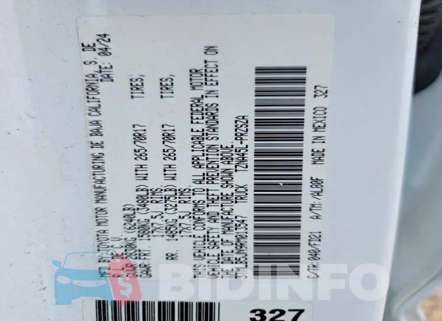 3TMLB5JN9RM013547 Photo# 12