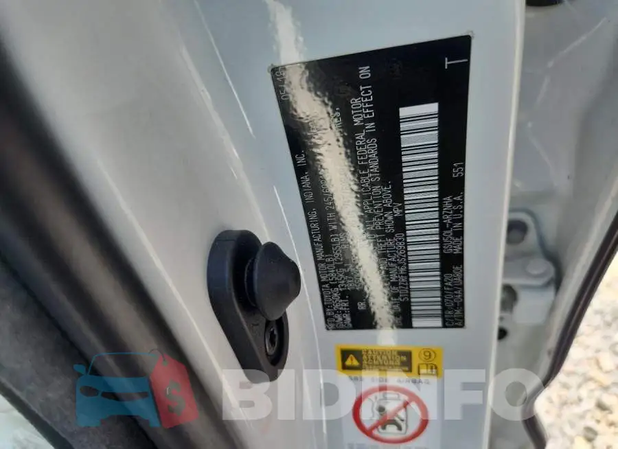 5TDZZRFH6JS269830 Photo# 14