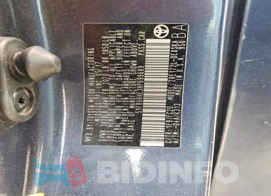 5YFBURHE3HP699689 Photo# 12
