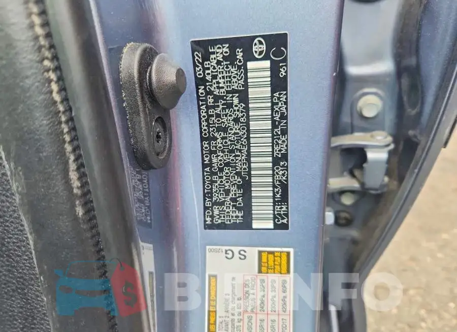 JTDEPMAE6N3018379 Photo# 12