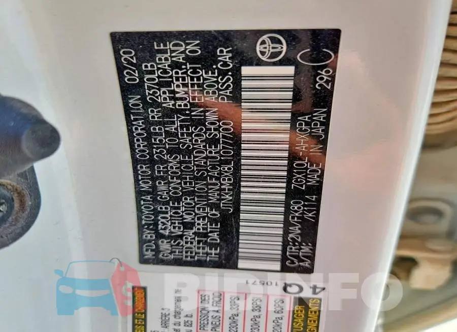 JTNKHMBX8L1077700 Photo# 14