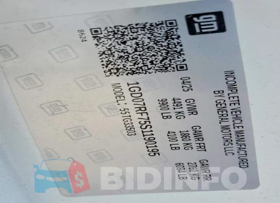 1GD07RF75S1190195 Photo# 12
