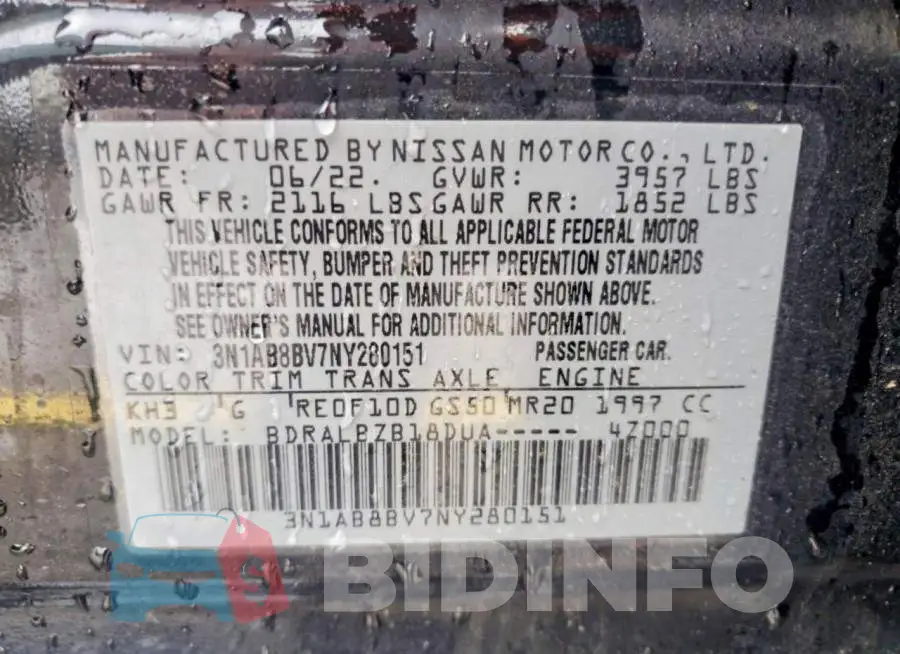 3N1AB8BV7NY280151 Photo# 12
