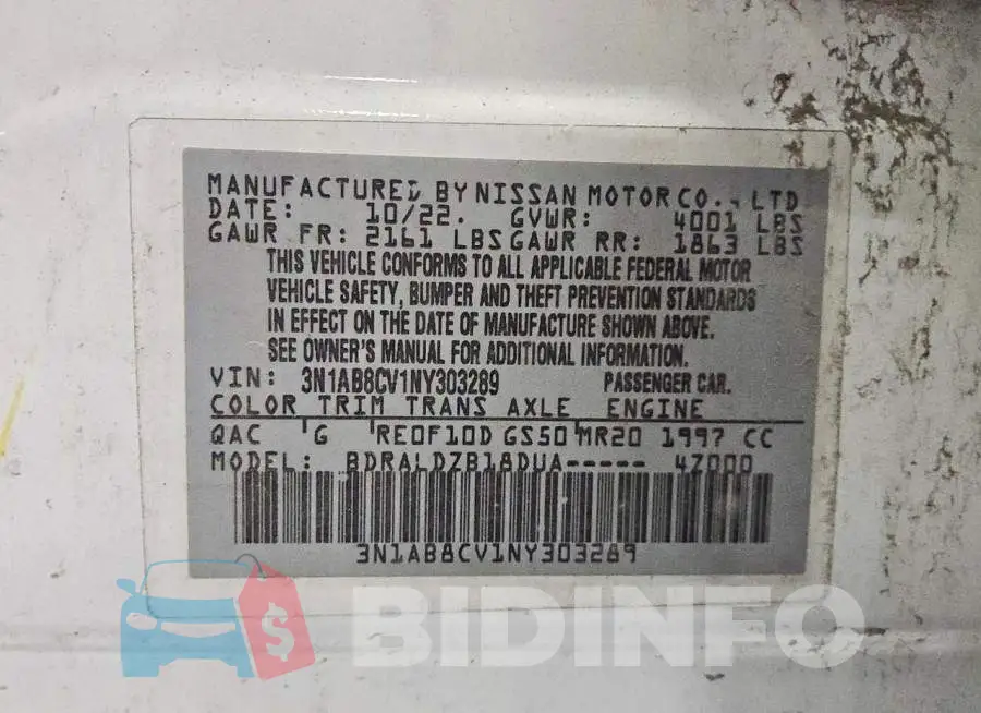 3N1AB8CV1NY303289 Photo# 12