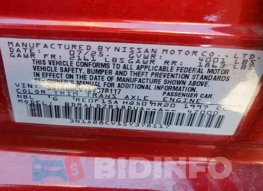 3N1AB8CV1SY378117 Photo# 12