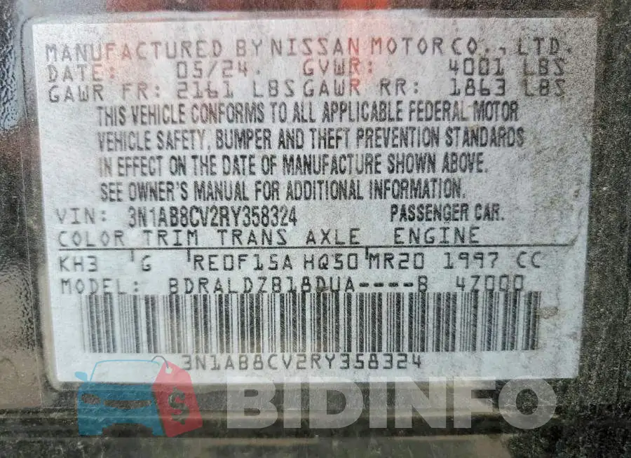 3N1AB8CV2RY358324 Photo# 12