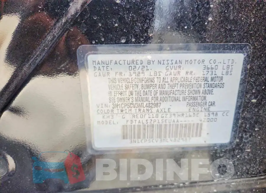 3N1CP5CV3ML482987 Photo# 13