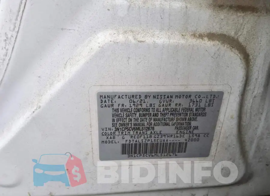 3N1CP5CV6ML512676 Photo# 13