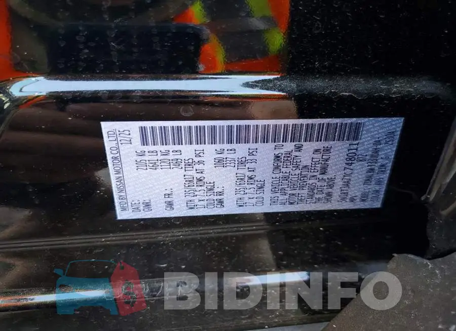 5N1BT3AA7TC748011 Photo# 13