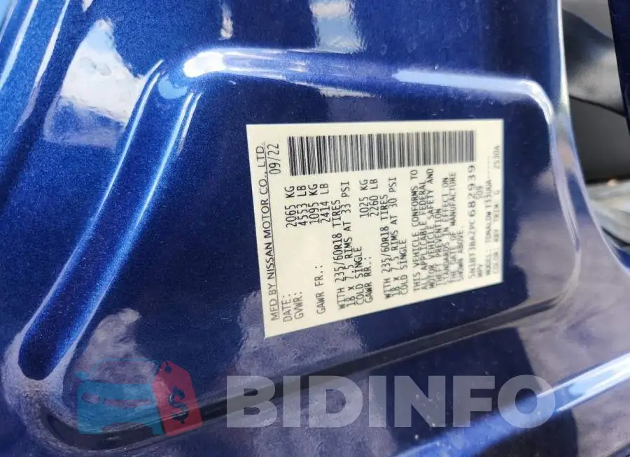 5N1BT3BA2PC682939 Photo# 14