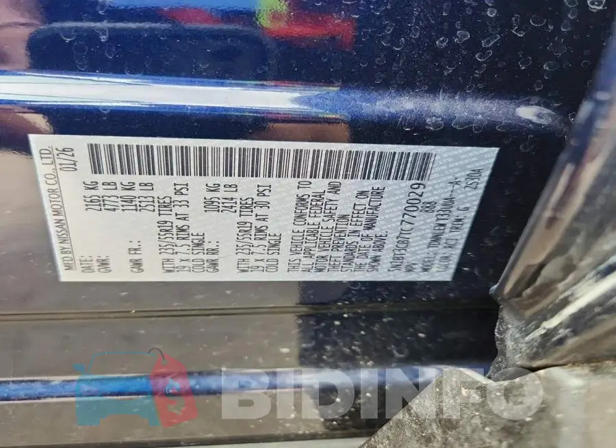 5N1BT3CB7TC770029 Photo# 13