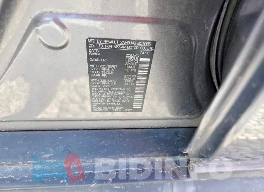 KNMAT2MT5JP582827 Photo# 13