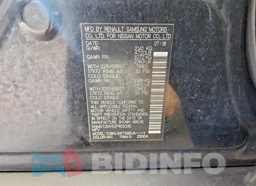 KNMAT2MV5JP615035 Photo# 13