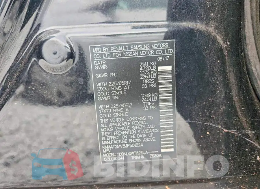KNMAT2MV8JP501224 Photo# 13