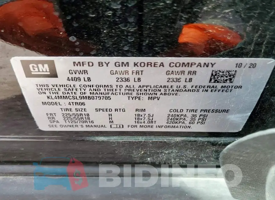 KL4MMCSL9MB079705 Photo# 13