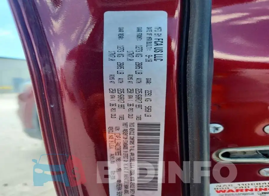 1C4PJLLB4KD307855 Photo# 13