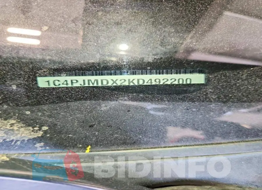 1C4PJMDX2KD492200 Photo# 13