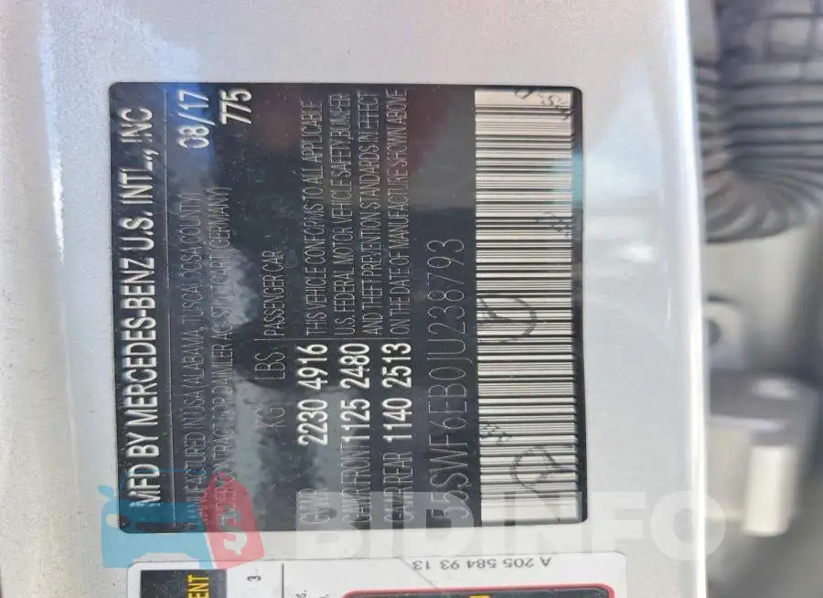 55SWF6EB0JU238793 Photo# 13