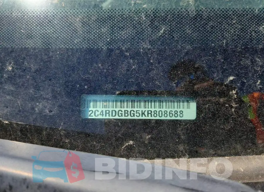 2C4RDGBG5KR808688 Photo# 13