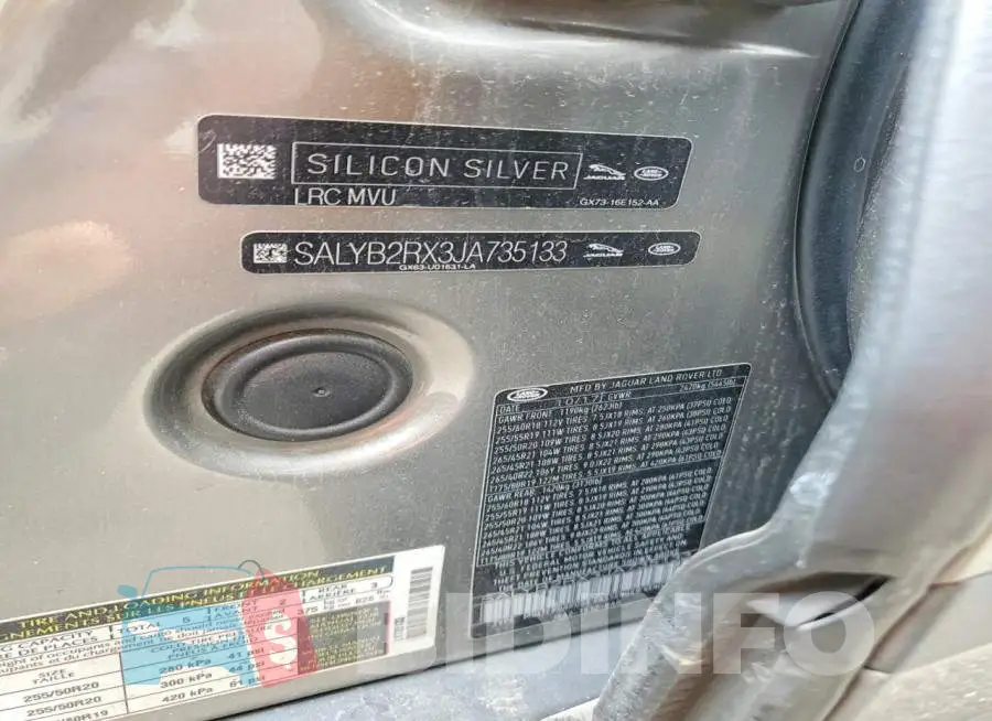 SALYB2RX3JA735133 Photo# 12