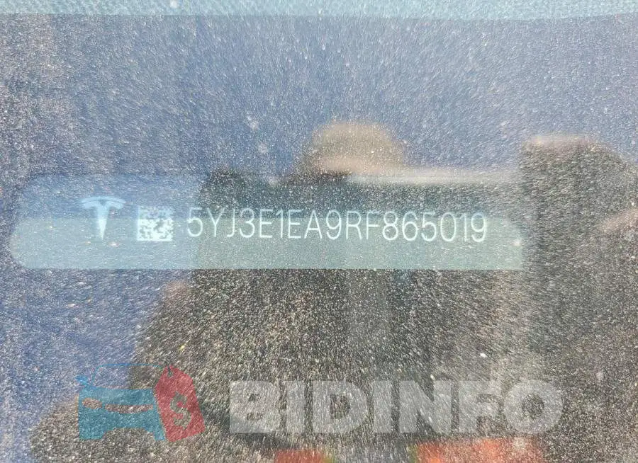 5YJ3E1EA9RF865019 Photo# 12