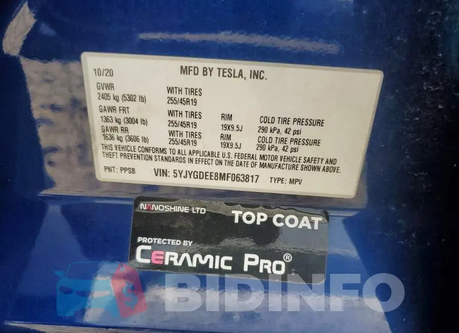 5YJYGDEE8MF063817 Photo# 12