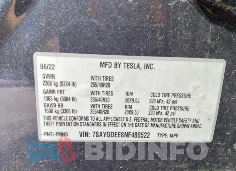 7SAYGDEE8NF480522 Photo# 12