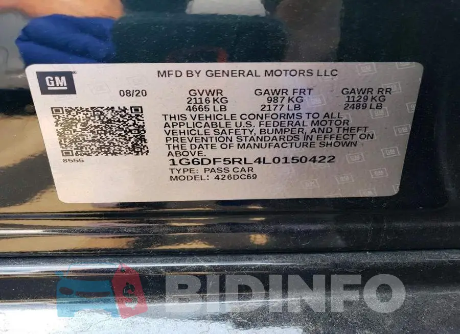 1G6DF5RL4L0150422 Photo# 12