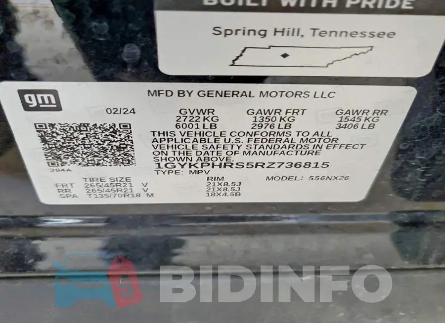 1GYKPHRS5RZ736815 Photo# 13