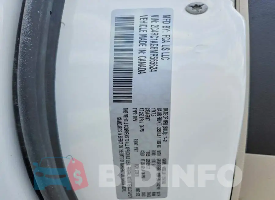 2C4RC1AG6MR565624 Photo# 13