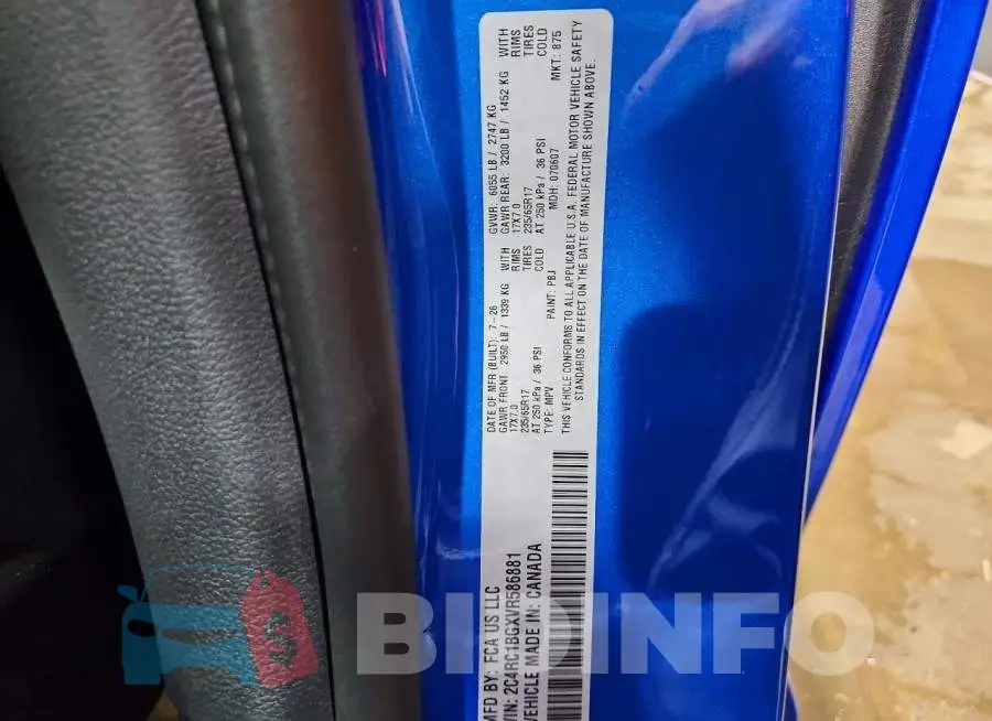 2C4RC1BGXVR586881 Photo# 14