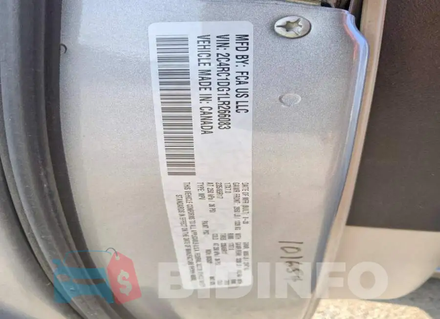 2C4RC1DG1LR266083 Photo# 13
