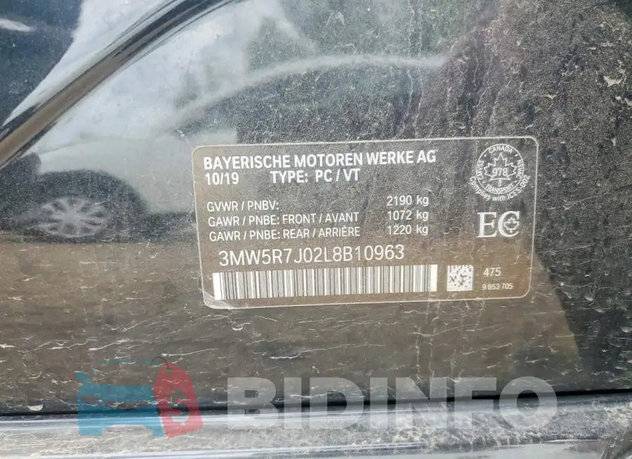 3MW5R7J02L8B10963 Photo# 12