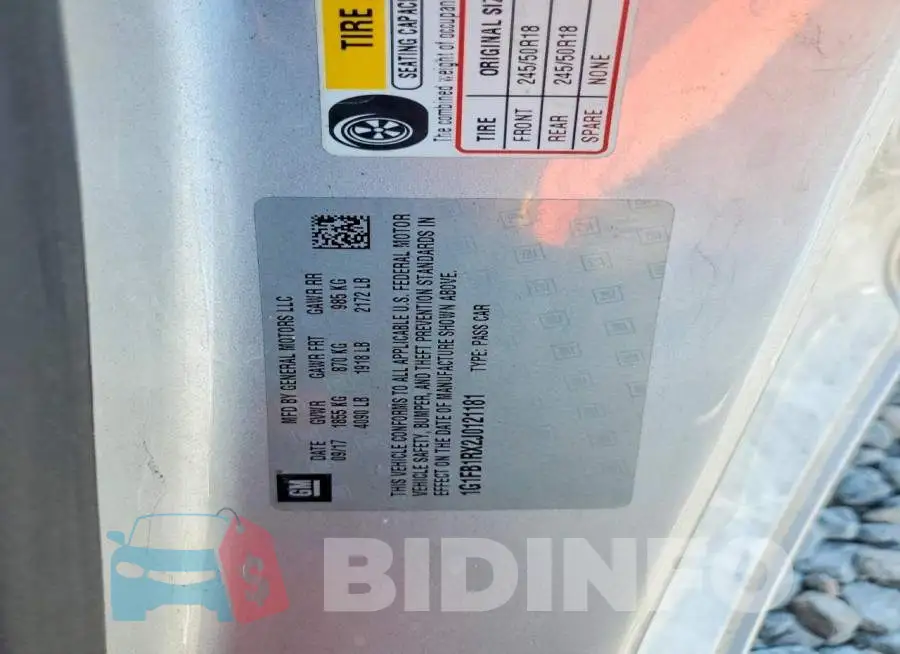 1G1FB1RX2J0121181 Photo# 13