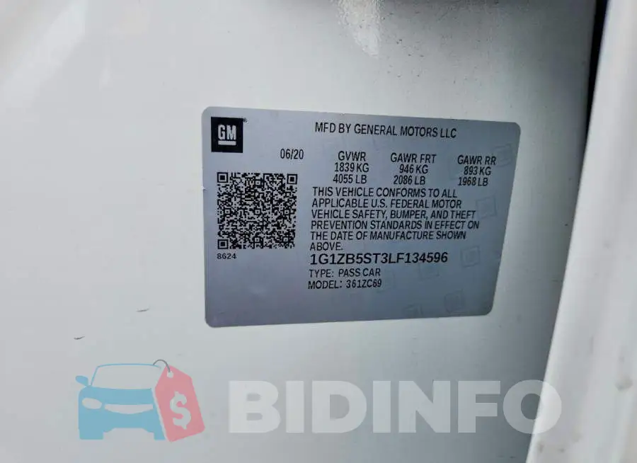1G1ZB5ST3LF134596 Photo# 12