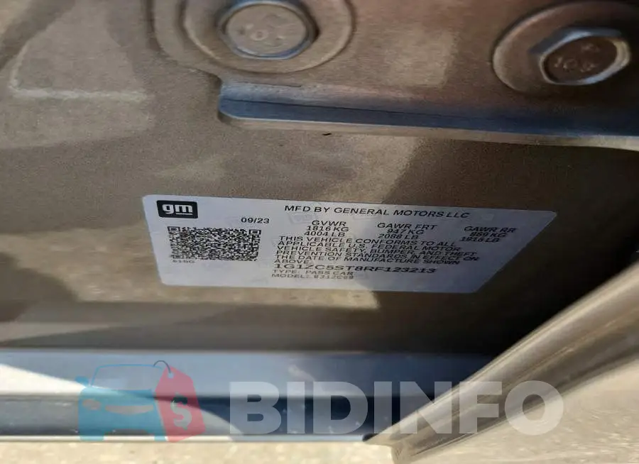 1G1ZC5ST8RF123213 Photo# 12