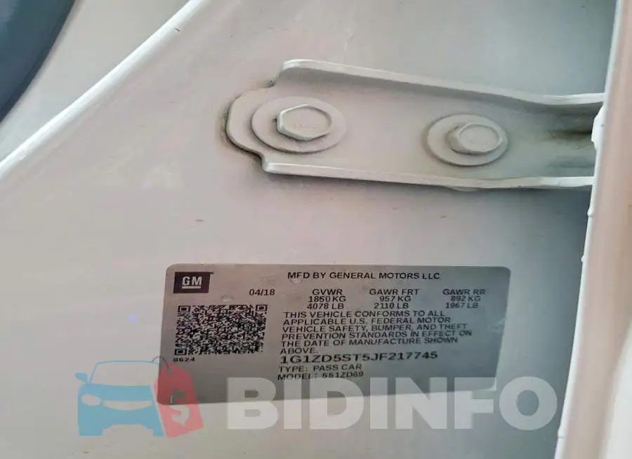 1G1ZD5ST5JF217745 Photo# 13