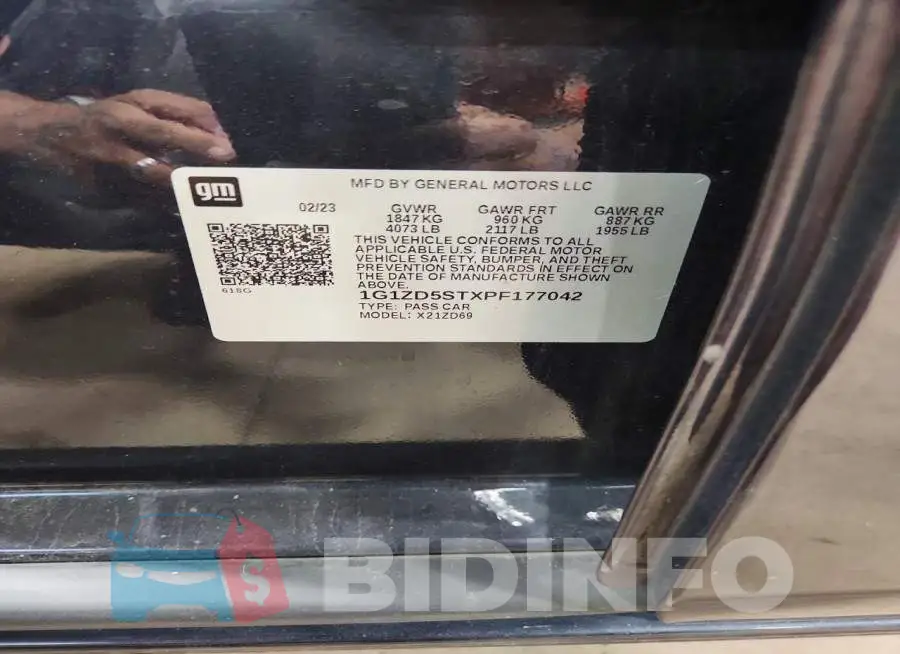 1G1ZD5STXPF177042 Photo# 12
