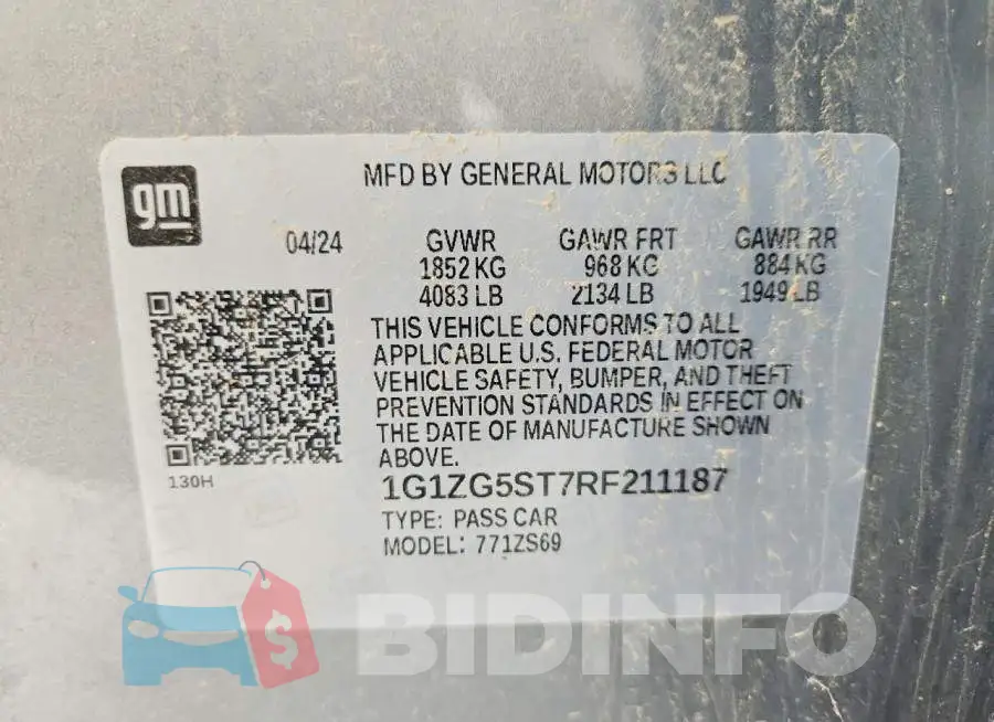 1G1ZG5ST7RF211187 Photo# 12