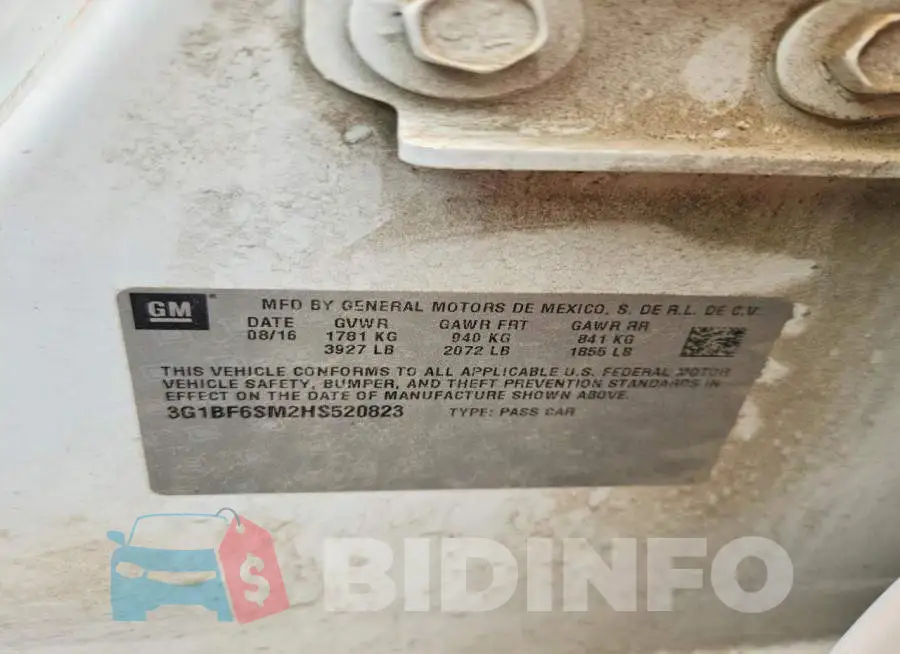 3G1BF6SM2HS520823 Photo# 13