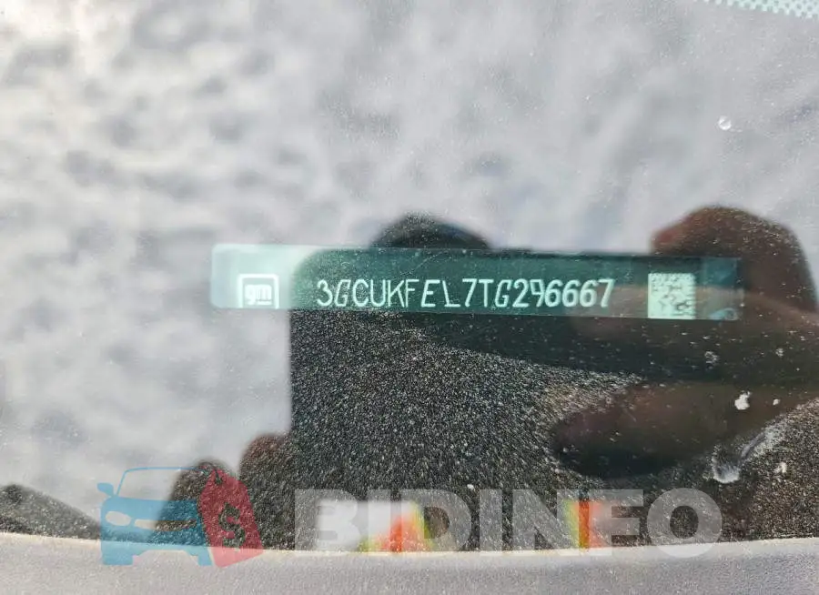 3GCUKFEL7TG296667 Photo# 12