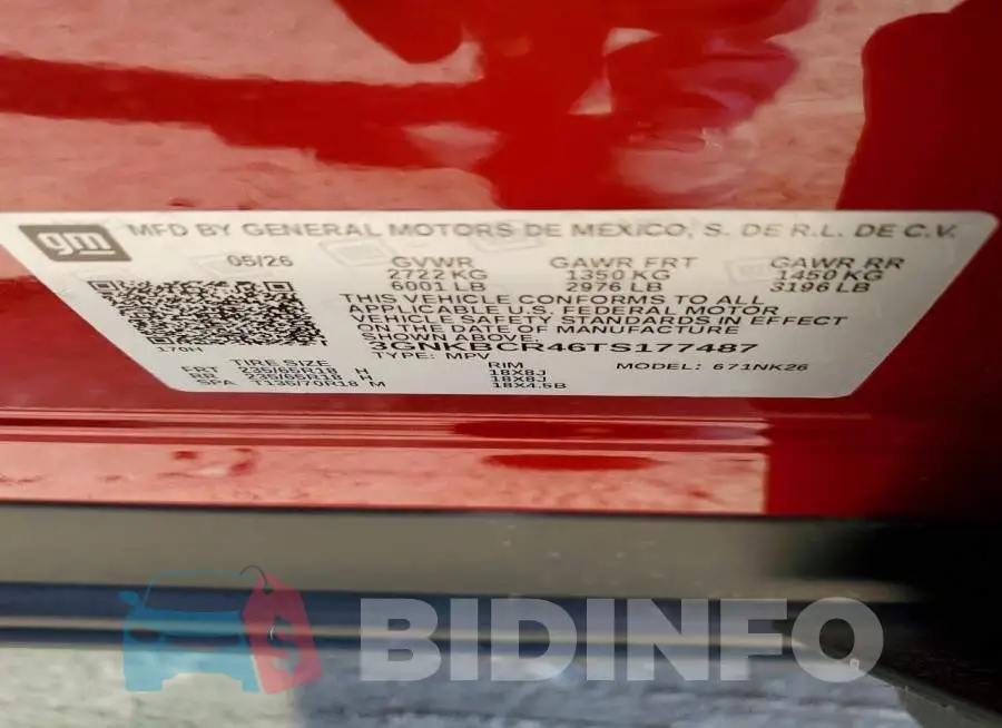 3GNKBCR46TS177487 Photo# 12