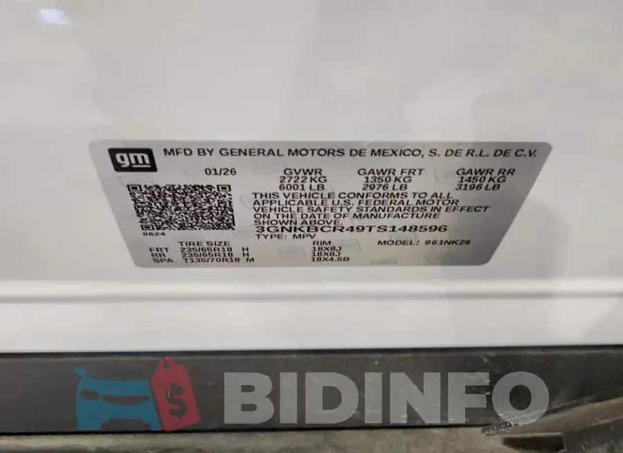 3GNKBCR49TS148596 Photo# 13