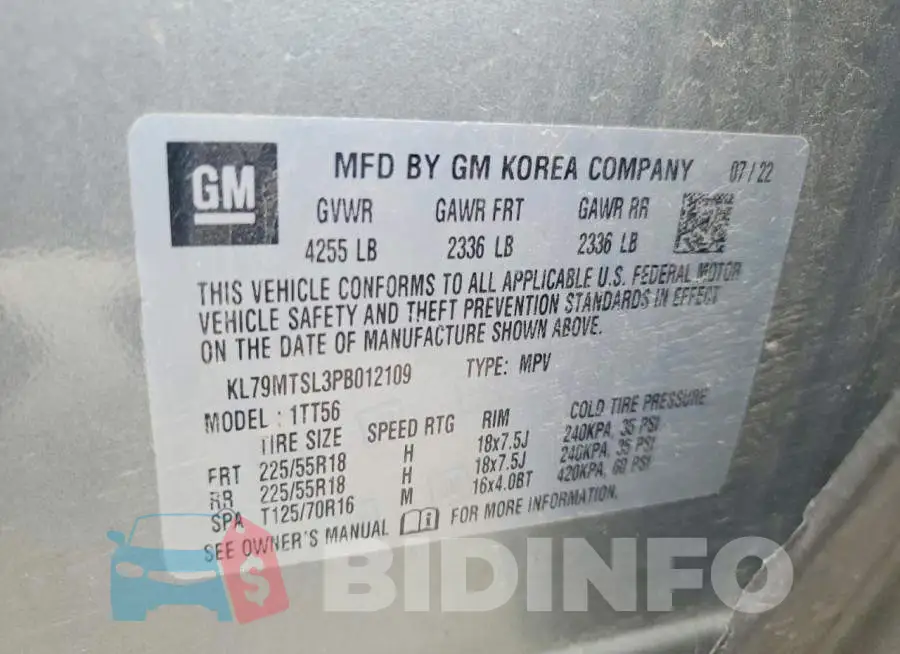KL79MTSL3PB012109 Photo# 13