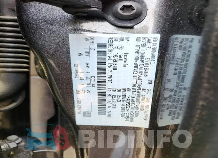 1FADP3E22HL236688 Photo# 12
