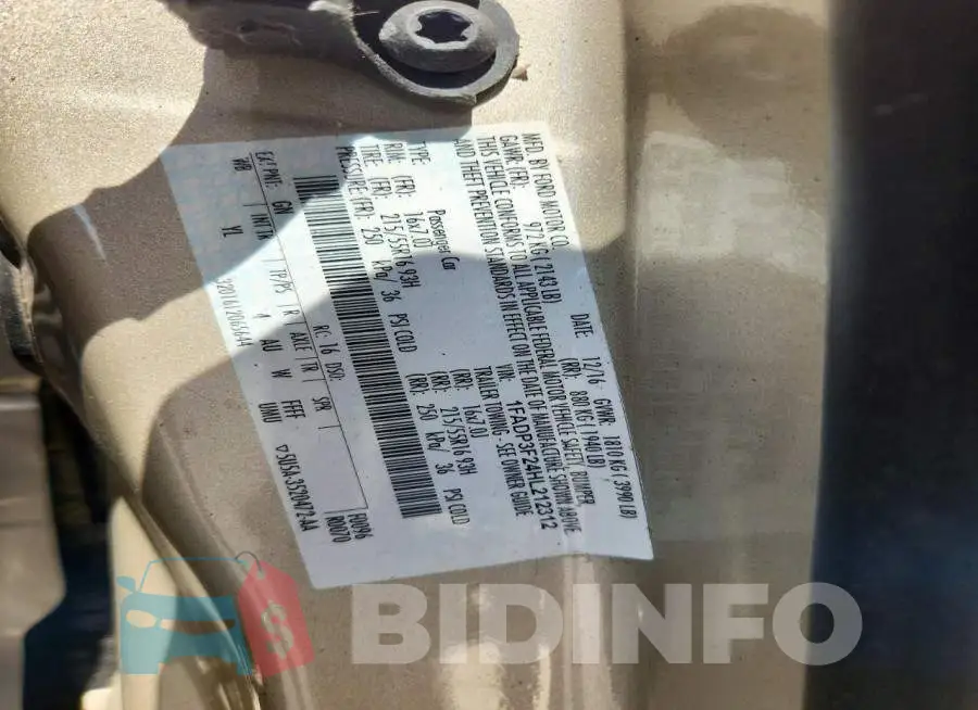 1FADP3F24HL212312 Photo# 12