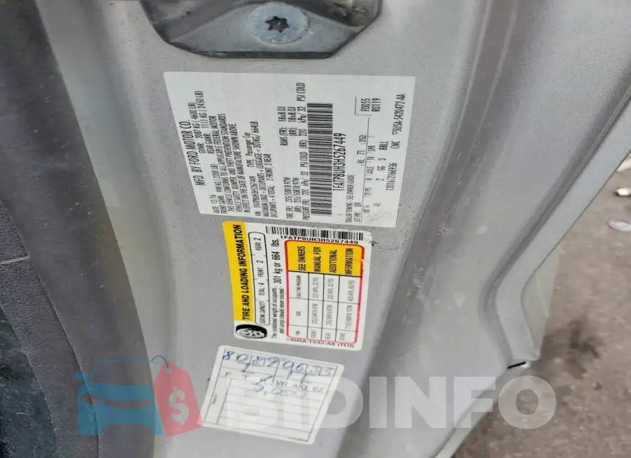 1FATP8UH3H5267449 Photo# 13