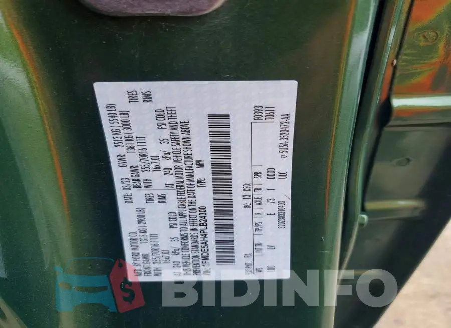 1FMDE5AH4PLB24300 Photo# 12