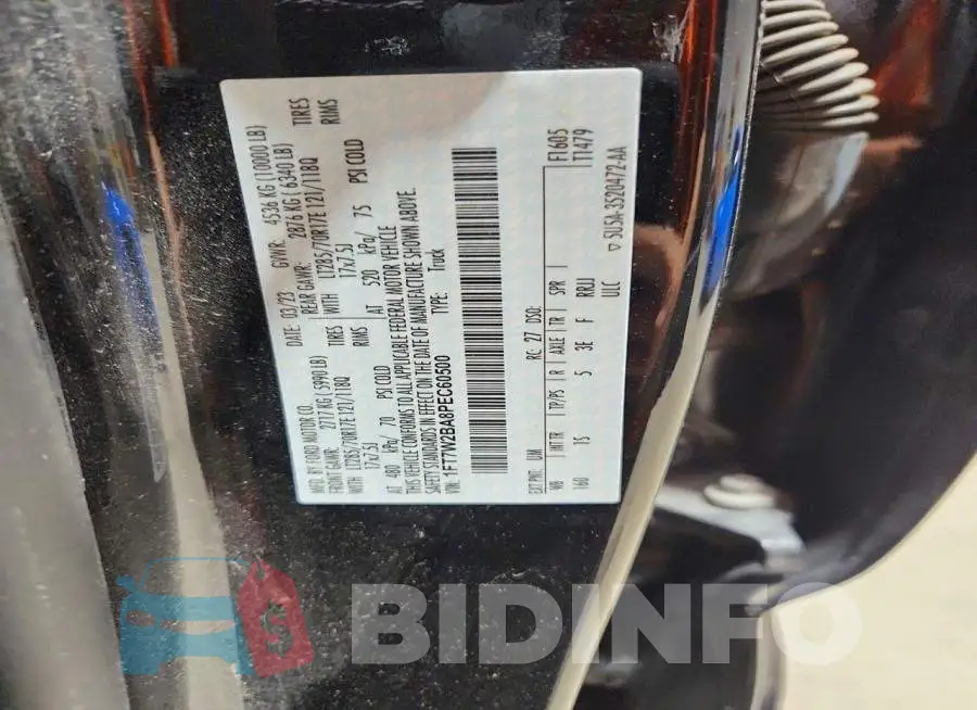 1FT7W2BA8PEC60500 Photo# 12