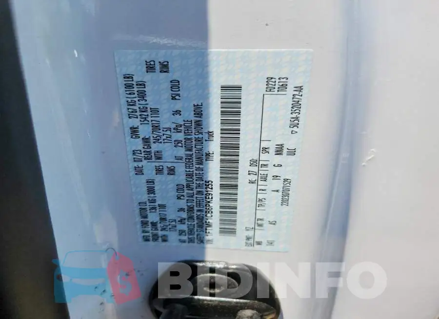 1FTMF1CB6PKE91255 Photo# 12